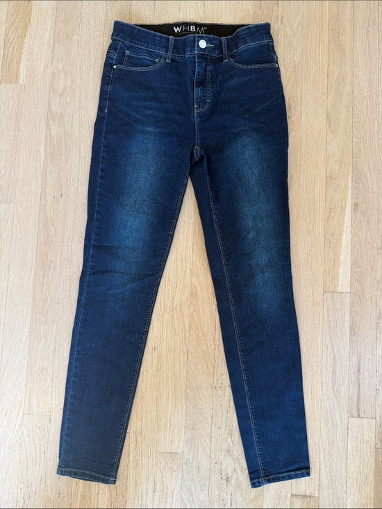 White House Black Market Denim - White House Black Market Women's Skinny Jeans - Dark Indigo